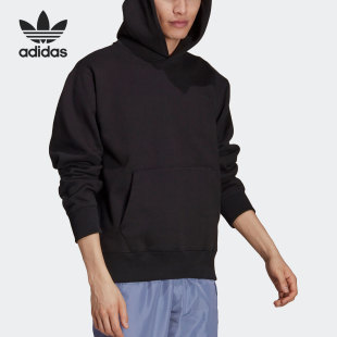 男子宽松运动连帽卫衣 Adidas 阿迪达斯正品 三叶草冬季 H11377