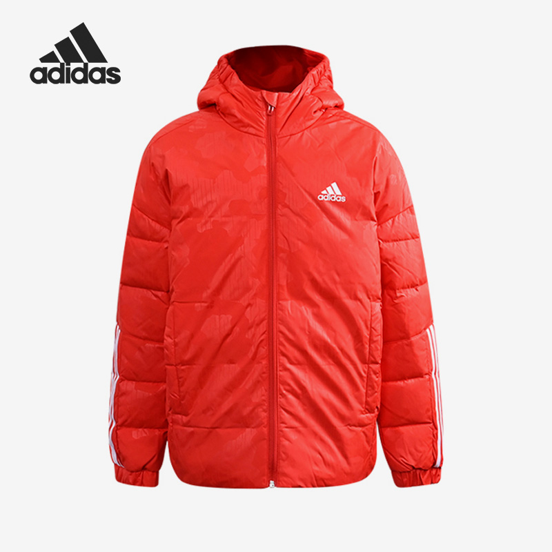 阿迪达斯正品大童羽绒服