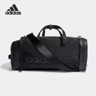 Adidas DUFFLE大容量休闲挎包拎包HM1768 三叶草BLUE 阿迪达斯正品