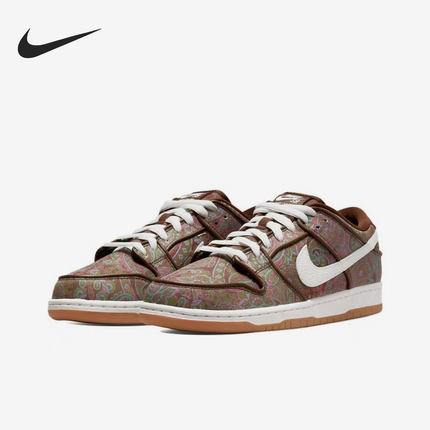 Nike/耐克正品SB Dunk Low 腰果花男子轻便运动休闲鞋 DH7534-200