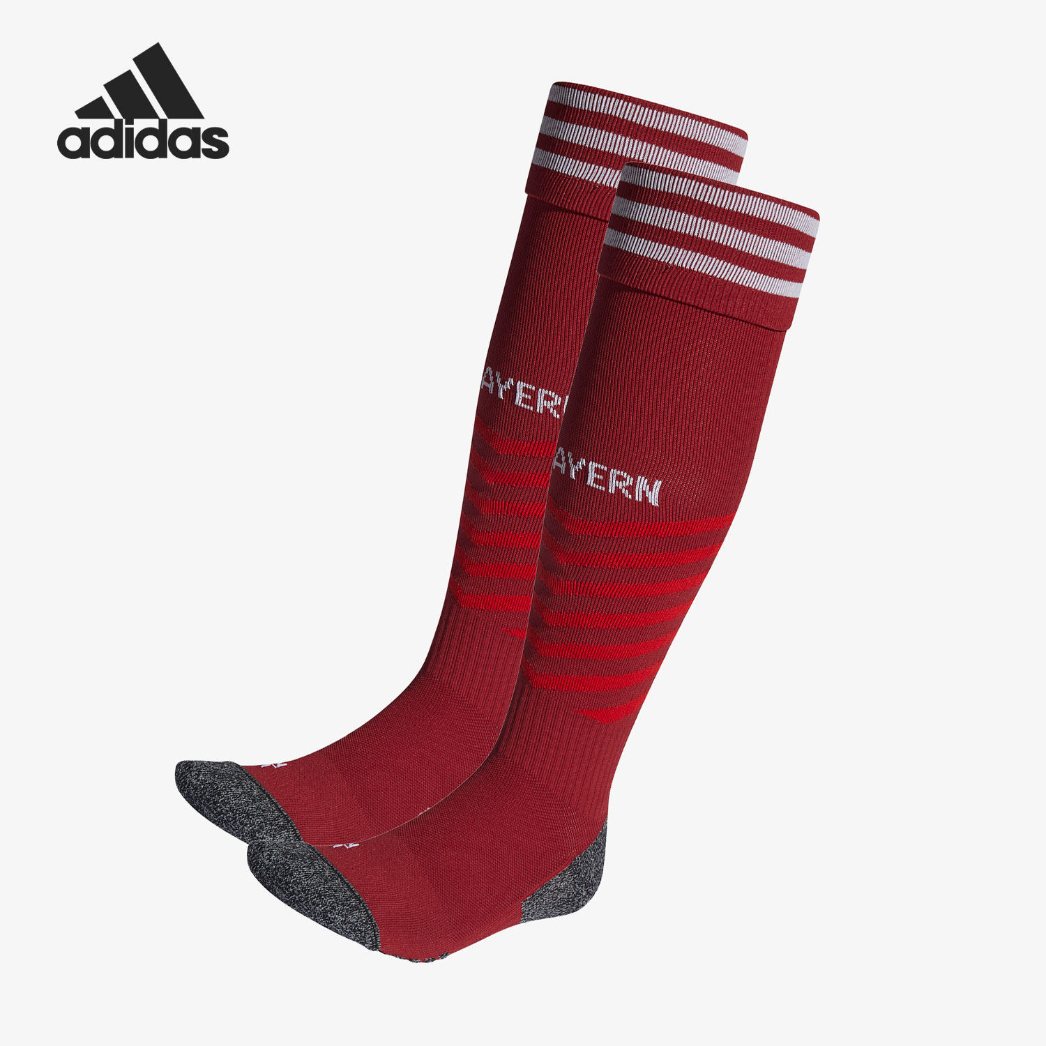 Adidas/阿迪达斯正品时尚男女拜仁足球运动袜子训练长筒袜 GM5328