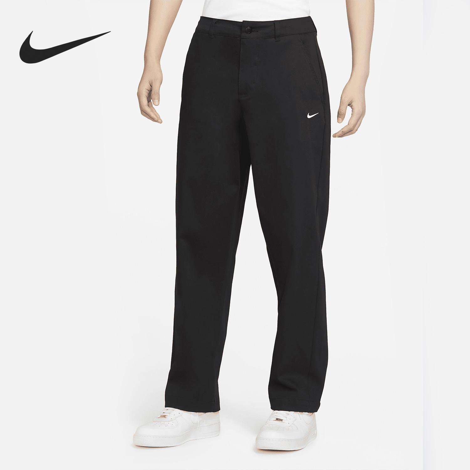 Nike/耐克正品新款Life El男子斜纹布运动休闲长裤FD0406-010-封面