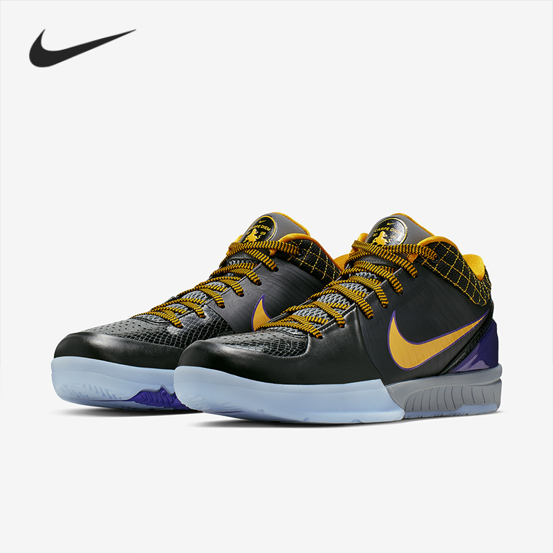 Nike/耐克正品Protro ZK4科比4选秀日牛年季后赛篮球鞋AV6339-001