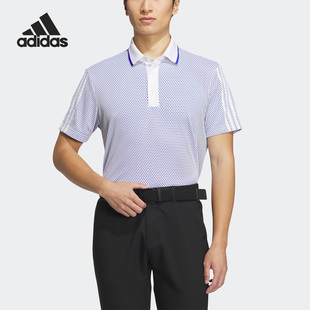 POLO衫 Adidas 男子高尔夫运动短袖 阿迪达斯正品 HT0076 新款