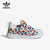 Adidas HQ4078 婴童运动轻便休闲鞋 阿迪达斯正品 三叶草新款