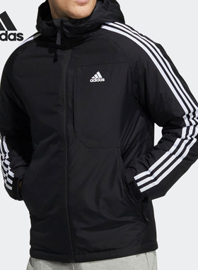 Adidas/阿迪达斯正品休闲男子时尚潮流运动保暖羽绒服 H23080