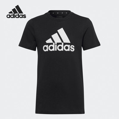 Adidas/阿迪达斯正品夏新款圆领大童运动短袖T恤IC9959