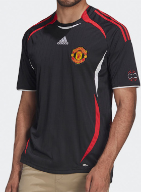 Adidas/阿迪达斯正品MUFC TG JSY 男子曼联运动短袖T恤球衣H13905