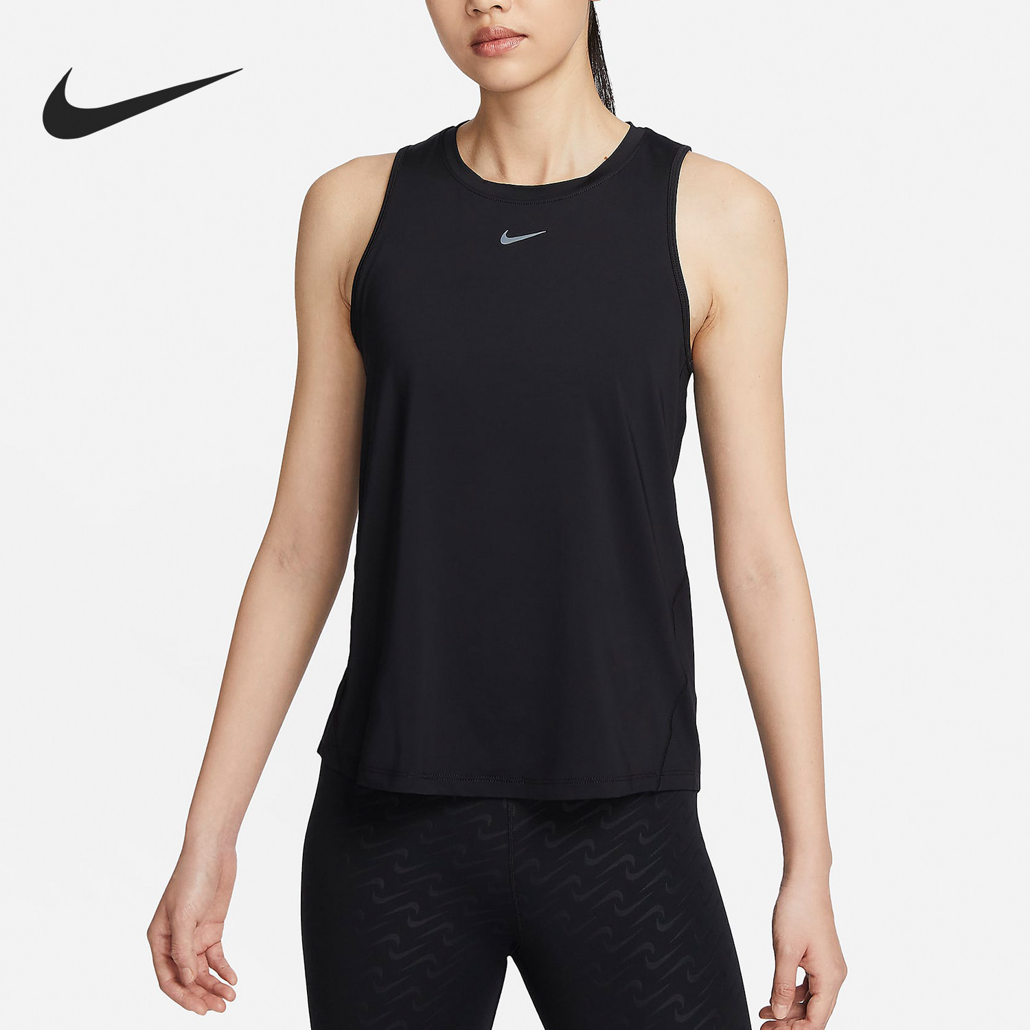 Nike/耐克正品夏季女士宽松透气健身运动无袖背心FN2809-010