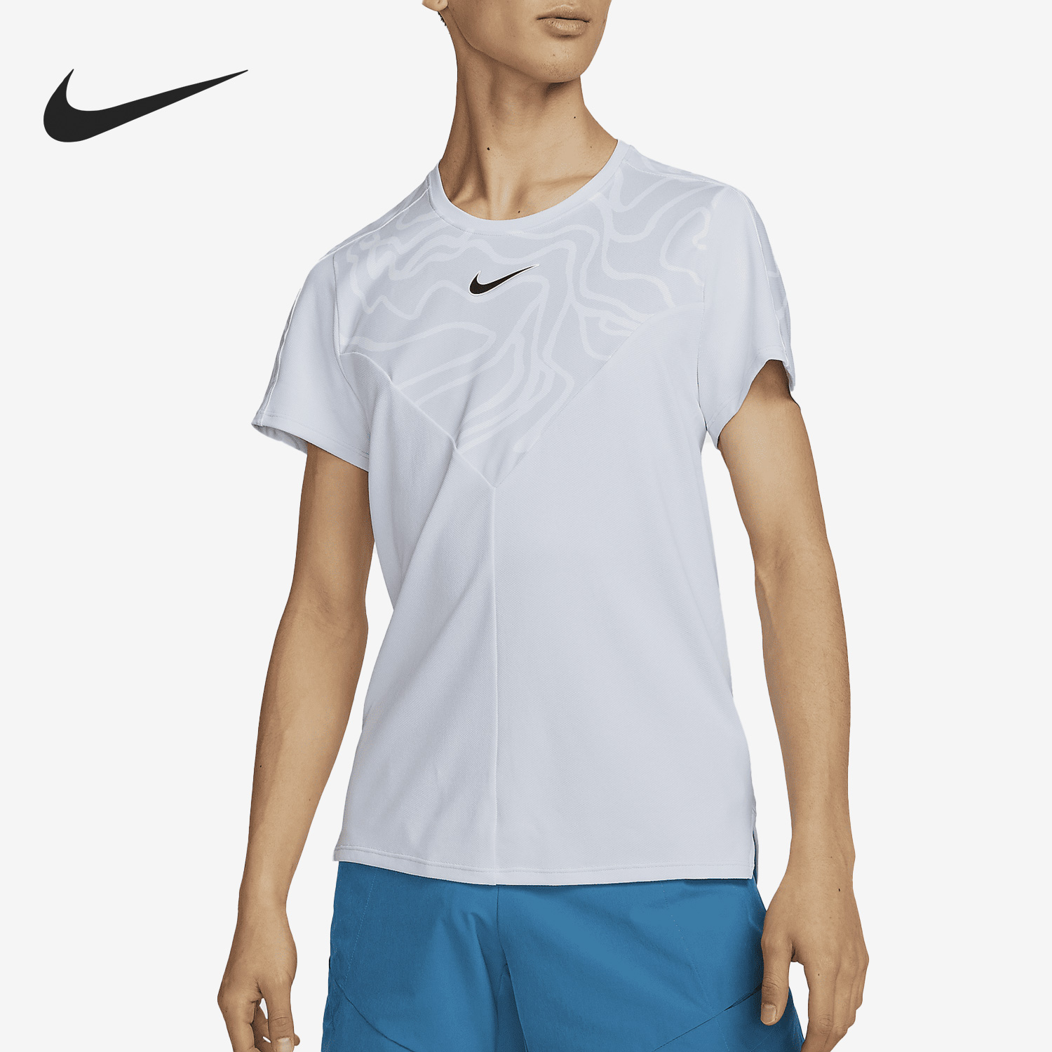 Nike/耐克正品夏季新款男子网球运动休闲短袖T恤DR6598-085