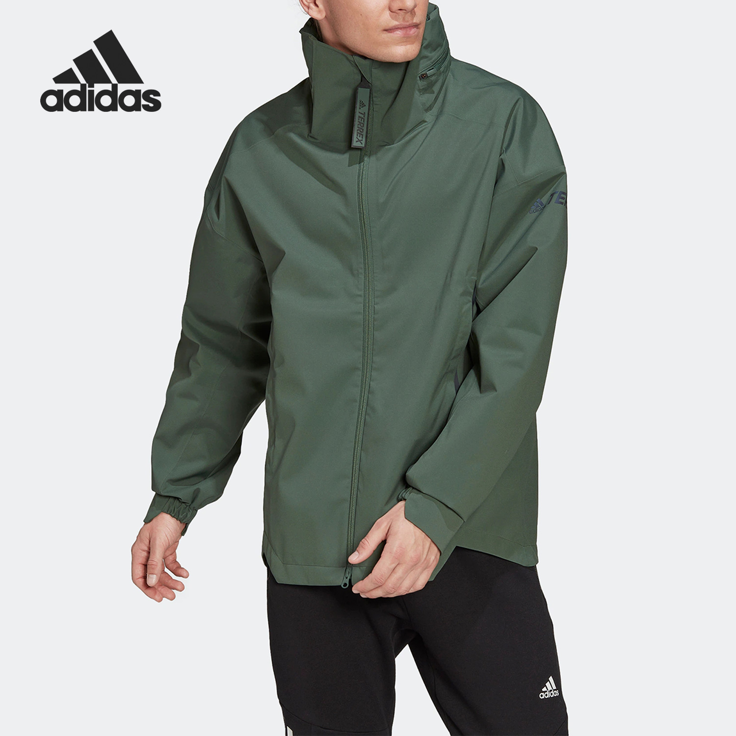 阿迪达斯男子户外夹克外套