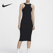 耐克正品 圆领连衣裙FN3680 26夏季 无袖 010 女士修身 Nike