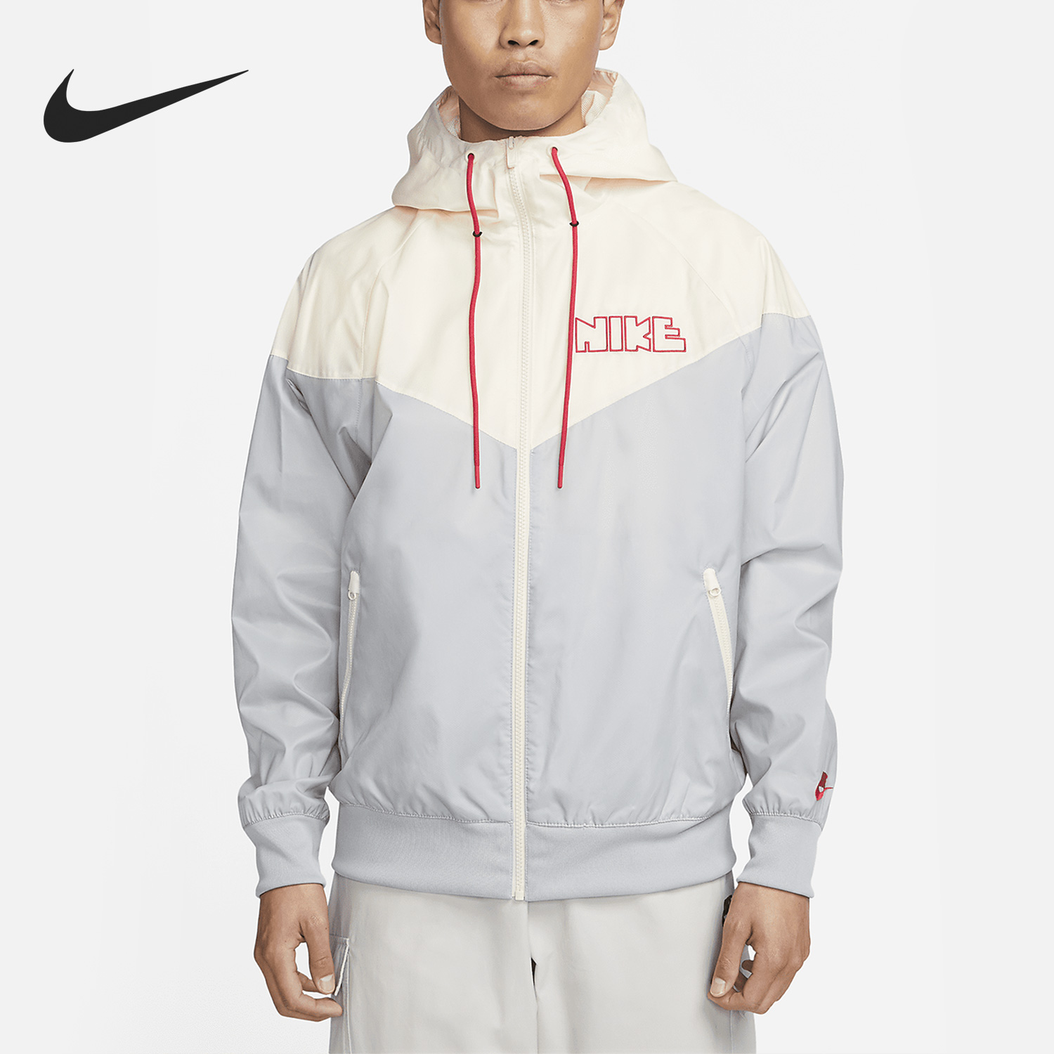 Nike/耐克正品新款男子运动训练休闲连帽外套DX0695-077