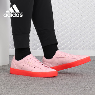 女子休闲运动板鞋 Adidas 26夏SLEEK BD7475 阿迪达斯正品