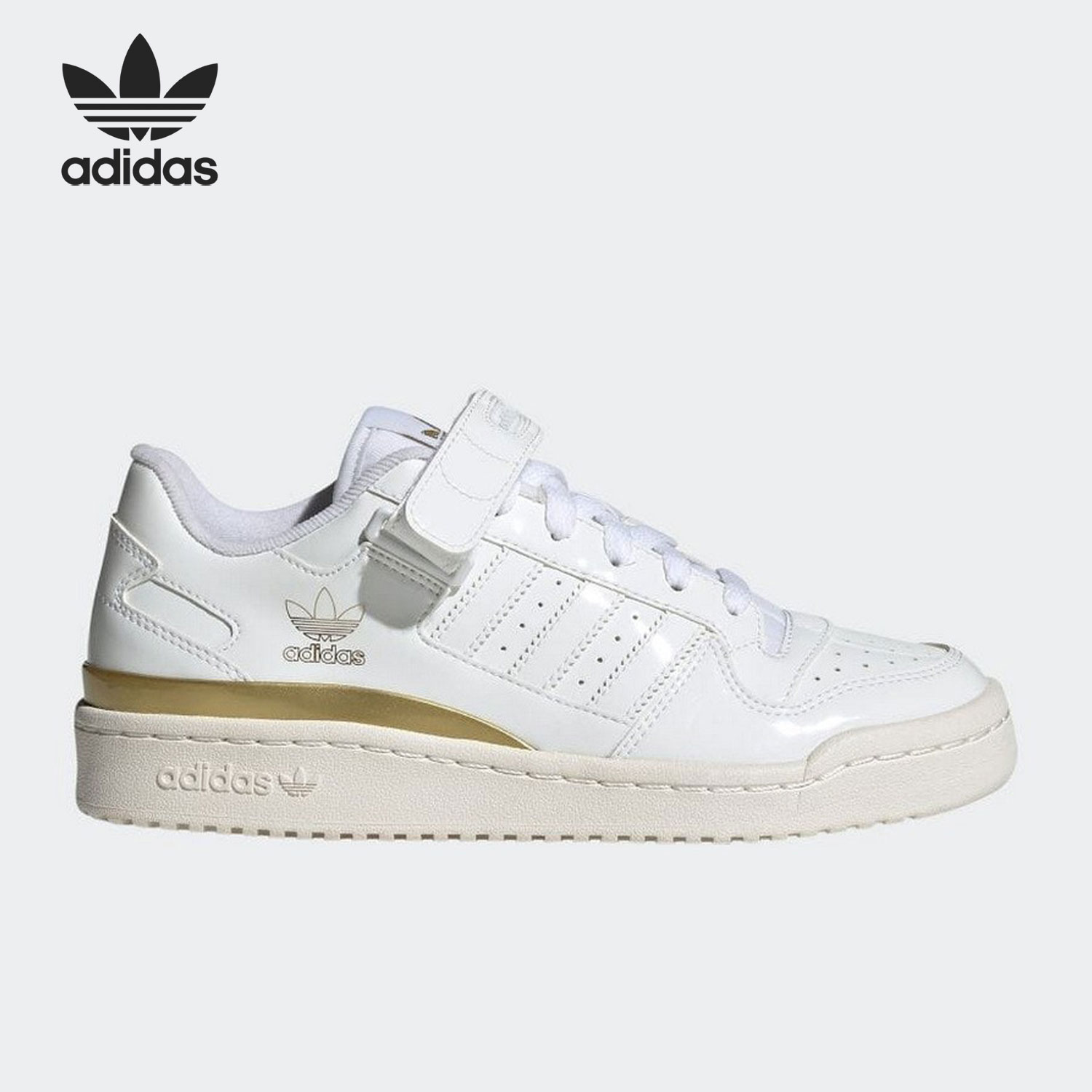Adidas/阿迪达斯正品三叶草男女休闲运动轻便透气低帮板鞋 H05110