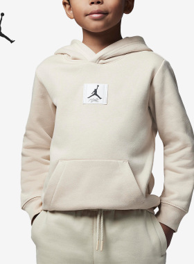 Nike/耐克正品Air Jordan小童冬运动休闲法式毛圈卫衣 DQ7938-206