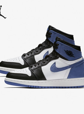 Nike/耐克正品JORDAN 1 AJ1女子GS大童休闲板鞋575441-115
