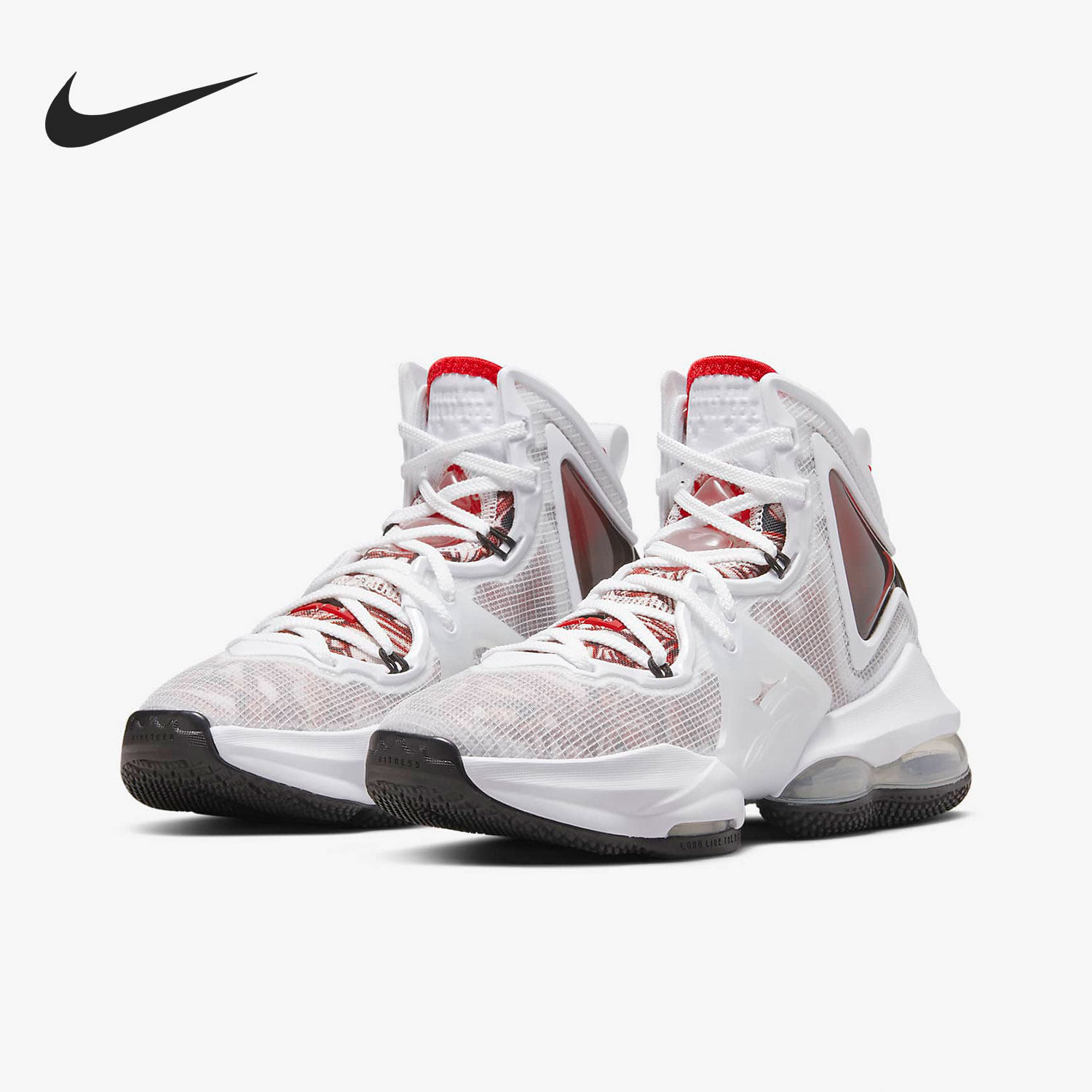 Nike/耐克正品LEBRON 19詹姆斯19女子GS大童运动篮球鞋DD0418-101