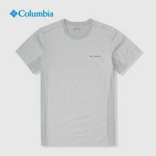 短袖 Columbia 哥伦比亚正品 透气户外运动夏季 休闲圆领t恤男AE0188