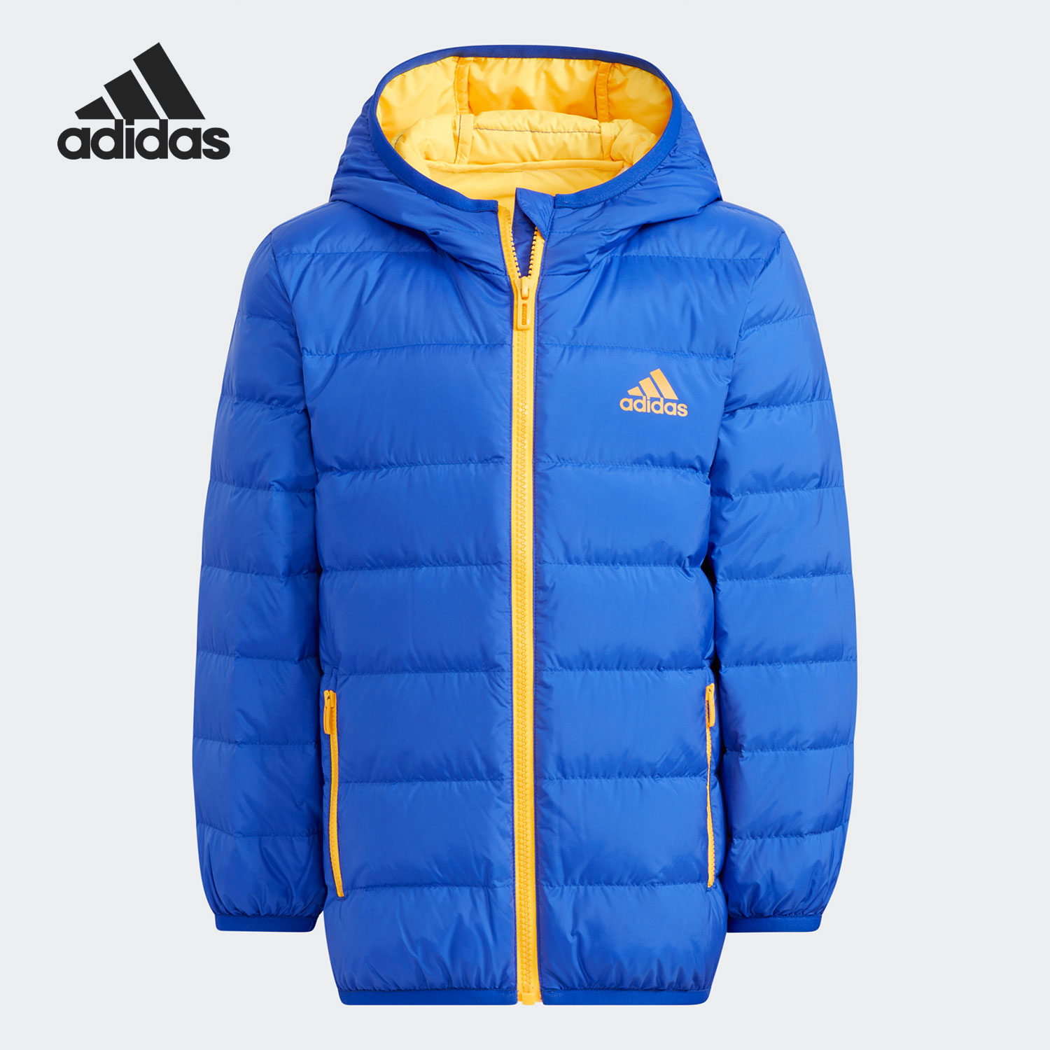 Adidas/阿迪达斯正品新款儿童休闲保暖运动羽绒服H40324-封面