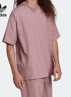 Adidas/阿迪达斯正品三叶草夏季新款男子宽松运动短袖T恤 HC4515