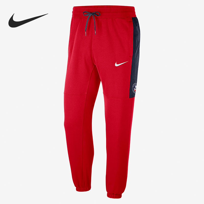 Nike/耐克正品布鲁克林篮网队男子篮球训练起绒运动裤 DC0897-657