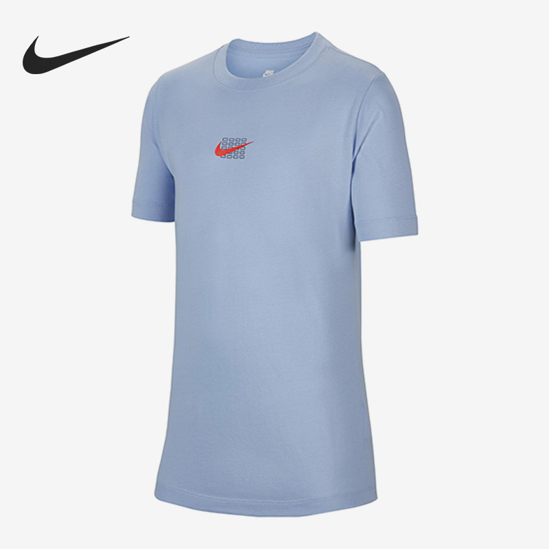 Nike/耐克正品夏季新款大童透气运动短袖T恤FN3712-479-封面