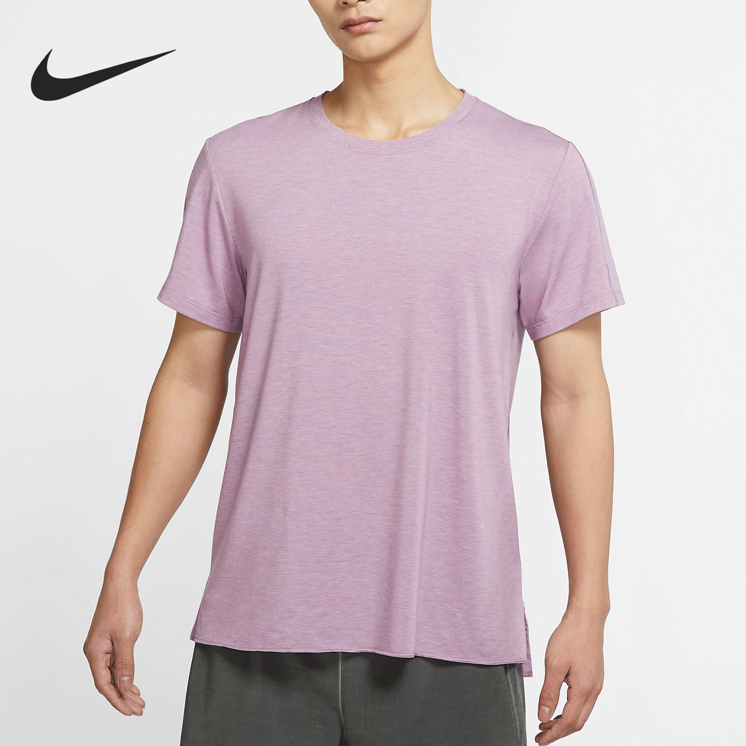 Nike/耐克正品夏季新款YOGA DRI-FIT男子短袖T恤 DM7826-530