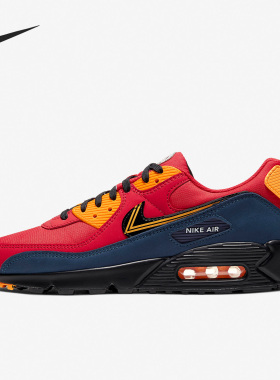 Nike/耐克正品Air Max 90男子透气低帮气垫跑步鞋CJ1794-600