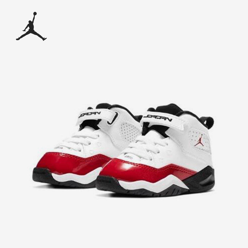 Nike/耐克正品新款Air Jordan小童运动耐磨透气篮球鞋CK1427-106