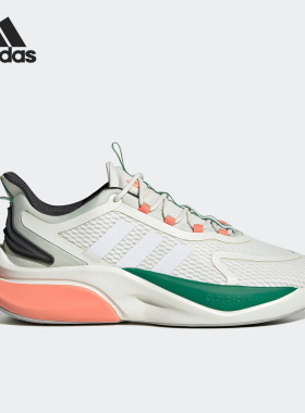 Adidas/阿迪达斯正品26夏Alpha Bounce+男子系带运动跑步鞋HP6618