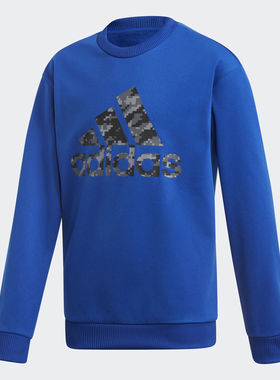 Adidas/阿迪达斯正品春季新款男大童运动卫衣ED6405 ED6404