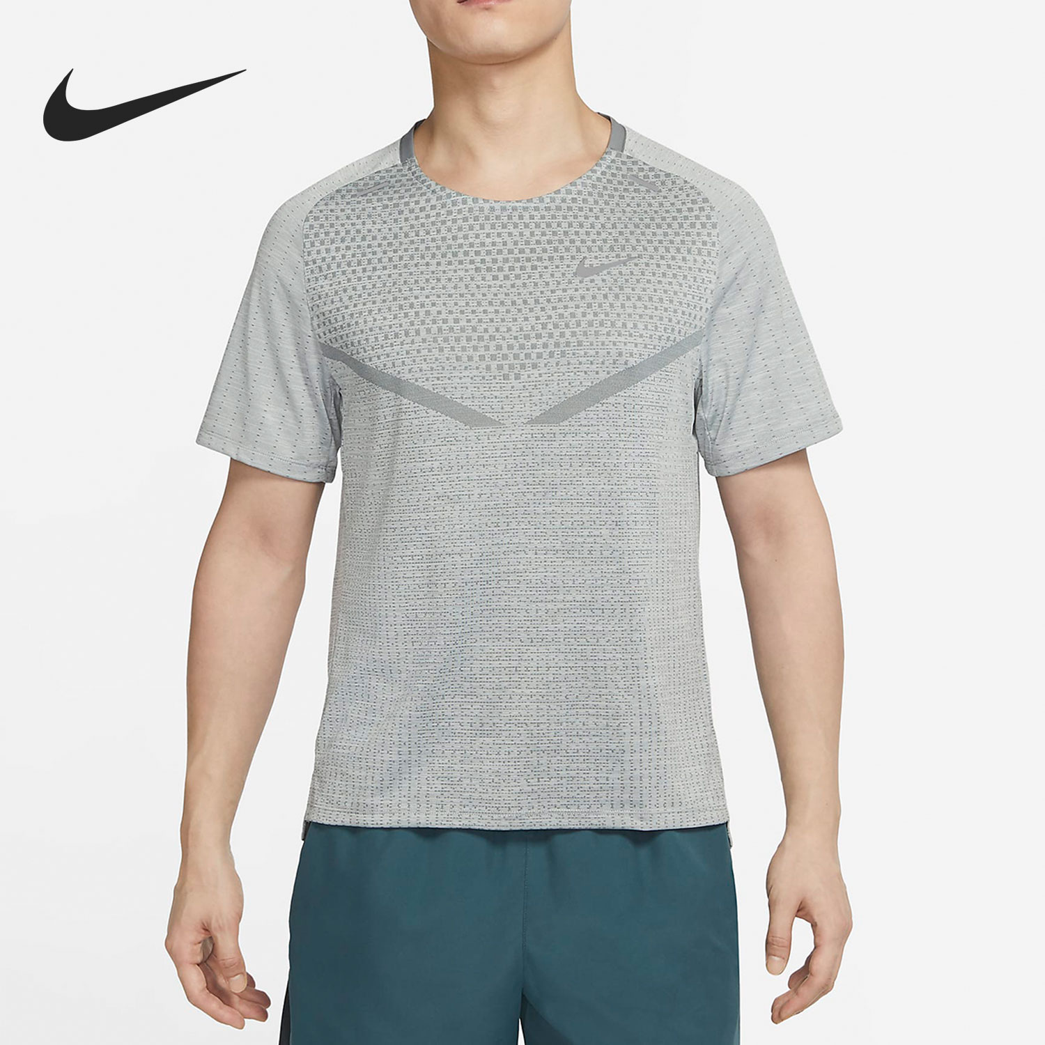 Nike/耐克正品夏季新款男子舒适运动训练跑步T恤 DM4754-084