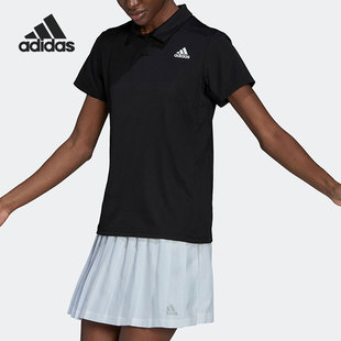 polo衫 26夏跑步健身训练女子运动短袖 HI5687 阿迪达斯正品 Adidas