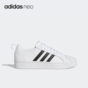 STREETCHECK女子低帮26夏休闲板鞋 Neo GW5493 阿迪达斯正品 Adidas