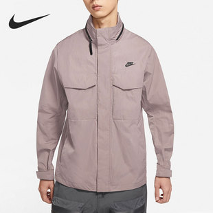 229 休闲运动可卸连帽夹克外套DC6771 Nike 耐克26夏男子梭织工装