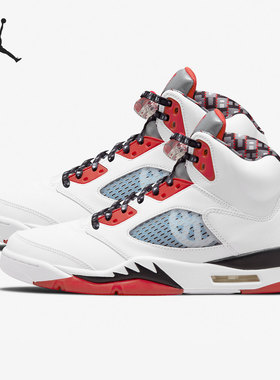 Nike/耐克正品26夏Air Jordan 5 AJ5 Quai54男子篮球鞋DJ7903-106