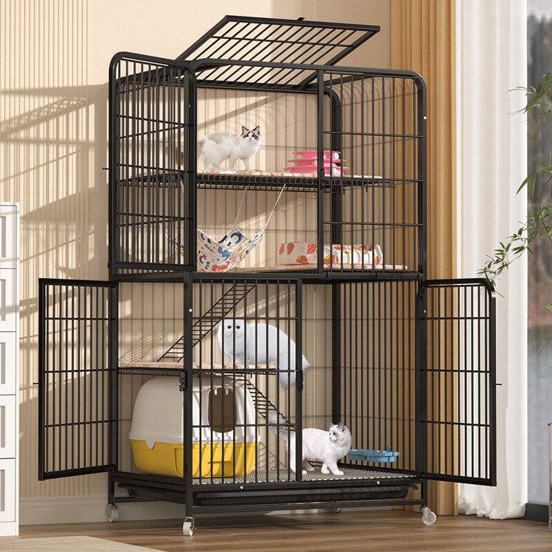 别墅自由空间猫笼三层猫猫舍屋