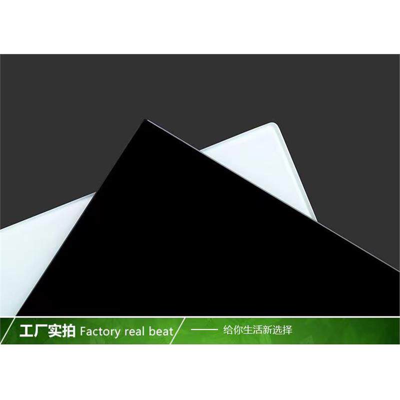 钢化玻璃板黑白烤漆花纹彩色玻璃定做桌面定制餐桌茶几油烟机面板