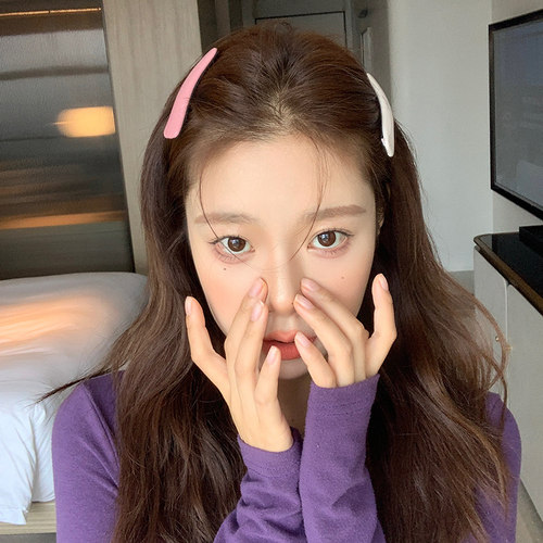 初心cx边夹日韩糖果色刘海夹发夹