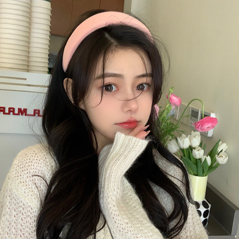 初心cx发箍日韩麂皮绒头箍