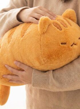 萌仔趴趴猫咪抱枕小猫咪玩偶超软萌安抚公仔儿童生日礼物送女孩子