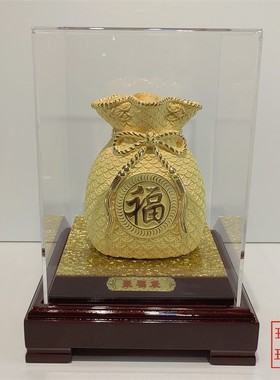 摆件代代有钱金银工艺品