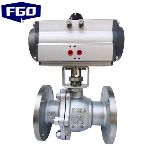 FGO气动球阀四氟密封作用断气自动打开(常开款)Q641F-16P/25P