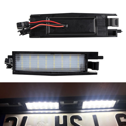 适用丰田RAV4老荣放Auris 12~14Spade Porte牌照灯 LED车牌灯白光
