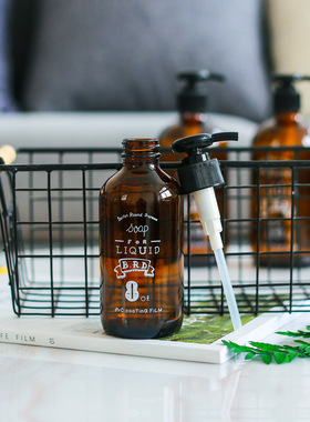 分装瓶卫浴摆件玻璃北欧