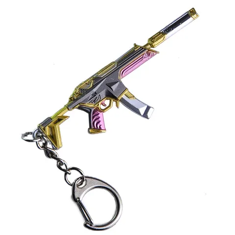 狂潮模型钥匙扣恶灵周边紫金8CM合金武器迷你瓦罗小挂件道具L特