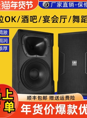格伦士顿NKS系列专业8 10寸 12寸家庭ktv唱歌室内娱乐二分频音箱