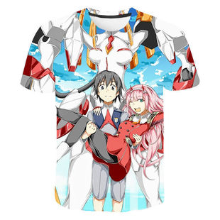 男装 新款 时尚 2026 3D数码 服装 个性 印花3DT恤 欧美跨境夏季