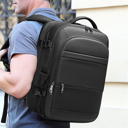 男士双肩背包高级感2026新款包包时尚潮流商务大容量笔记本电脑包
